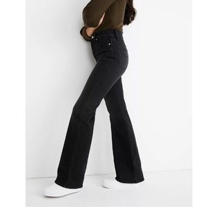 Tall 11" High-Rise Flare Jeans in Bankside Wash